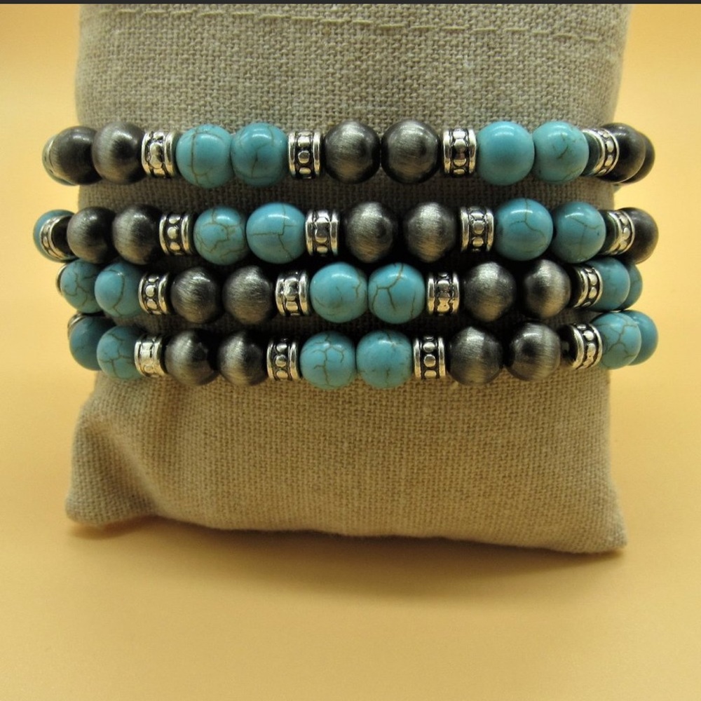 Turquoise Bracelet Set